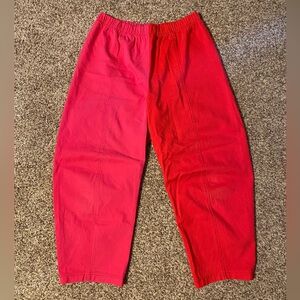 Verity & Daughters Janus Pants in red/pink